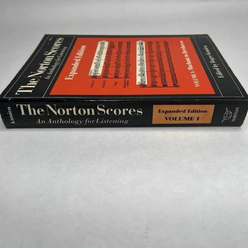 The Norton Scores An‎ Anthology for Listening Vol 1 Roger Kamien Bonus 200 Years